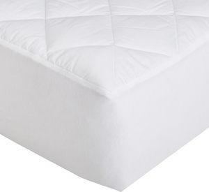 Su geçirmez otel yatağı koruyucu hipoalerjenik kapitone kapak yumuşak yatak şiltesi koruma kapitone beyaz yatak koruyucu örtü - Product Image 3