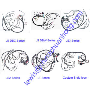 2 filo di Knock Sensor Connettore Codino Finimenti Per Camaro Corvette - Custom LS Swap LS1 LS3 LT LSA Motore Standalone cablaggio - Product Image 5