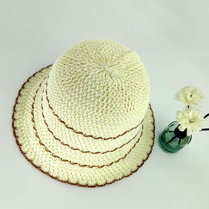 Nouveau printemps et automne personnalisé MERINO laine tricoté pêcheur femmes européen américain seau chapeau - Product Image 5