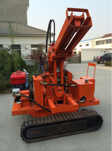 농장 울타리 및 시트 파일링용 스키드 스티어 장착 포스트 드라이버 32HP 엔진 및 펌프 완전 유압식 진동 파일 드라이버 - Product Image 6