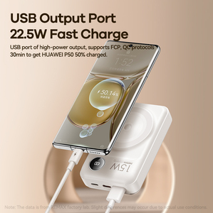 สถานีไฟฟ้าพกพา แบตเตอรี่โทรศัพท์มือถือ สาย Type C แบตสำรองแม่เหล็ก 20000mah RPP-519 พาวเวอร์แบงค์ 20000ma - Product Image 5