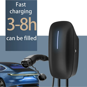 Cargador Portátil para Vehículos Eléctricos de 240V 32A, Estación de Carga de Piso 14-50 con SAE-J1772, Corriente Ajustable y Función de Reserva - Product Image 6