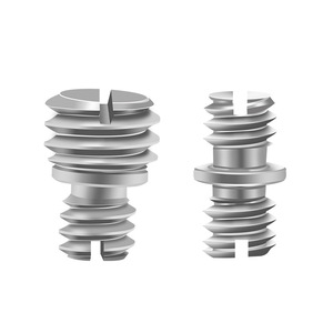 อะแดปเตอร์สกรูกล้องสแตนเลส 1/4-20 ถึง 1/4-20 ขาตั้งกล้องแบบปลดเร็ว - Product Image 3