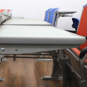 Venta al por mayor barato salón <span class=keywords><strong>de</strong></span> conferencias muebles College University plegable escuela <span class=keywords><strong>escritorio</strong></span> y silla - Product Image 5