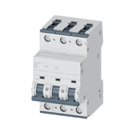 Interruptor de Circuito en Miniatura de Envío Rápido Tipo C 15kA Interruptor de Aire de Plástico 3P 5SY7350-7CC