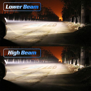 Gview Brand GMX All In One H4 Bombilla de faro LED 6500K 8000LM 60W Bombilla de luz LED automática para bombillas de faro LED de coche - Product Image 6