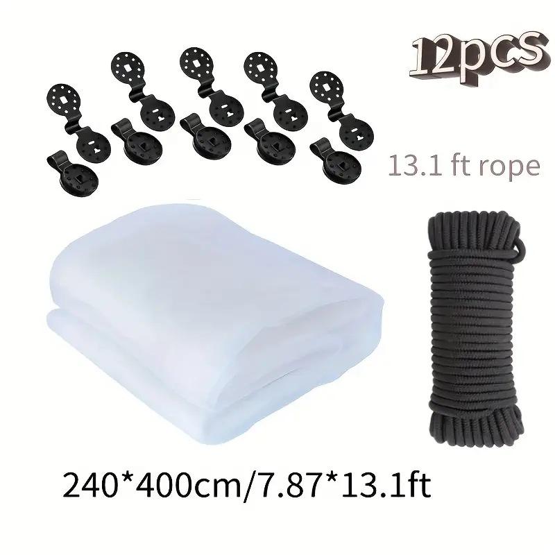 240*400 สีขาว + สายรัดหัวเข็มขัด 10 เส้น