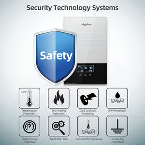 8000W 12KW Calentador de agua eléctrico Touch Wifi Control Fácil operación Carcasa de plástico Uso doméstico Control remoto ODM OEM ¡Bienvenido! - Product Image 3