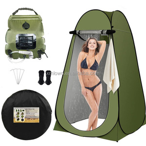 <span class=keywords><strong>Toilettes</strong></span> portables LLOWO avec tente d'intimité escamotable, <span class=keywords><strong>toilettes</strong></span> portables pour adultes, tentes de douche, cabine de change, kit de tente de <span class=keywords><strong>toilettes</strong></span> pour la randonnée - Product Image 4