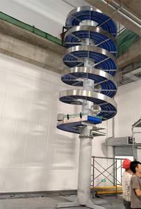 Pom Materiaal Overlappende Lat Band Kettingplaten Spiraal Transportband Met Meerdere Invoer - Product Image 4