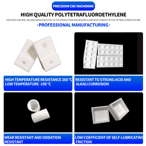 <span class=keywords><strong>PTFE</strong></span> kalıp germe örnek bar testi dambıl oluk deney parçaları işleme özelleştirme - Product Image 3