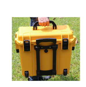 Customized Trolley Case DF 40.6L 40L 41L 63L Black Yellow Waterproof Storage <b>Box</b> Wheels Suede Upper No Wheel Safety Packing - Product Image 5