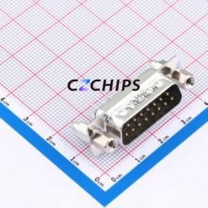 L717SDAH15POL2RM8 D-Sub/VGA Connector Through hole Component (THT) Connector Male 15P Through Hole 2 - Product Image 1