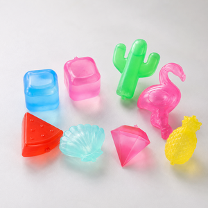 Wholesale Reusable Plastic Ice Cubes Eco Friendly Refreezable Clear Colorful Drink Chillers <b>Bar</b> KTV Party Photography Props - Product Image 2