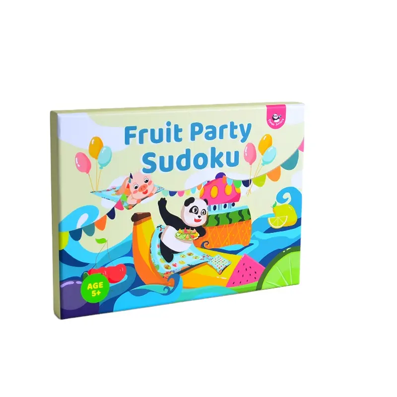 Panda Juniors educational toys for kids Magnetic Sudoku game set used enlightenment toys