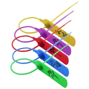 Dây Kéo Khóa Kéo An Toàn Con Dấu Nhãn Lớn Bằng Tay Con Dấu Nhựa Cho Vận Chuyển Vận Chuyển Hậu Cần - Product Image 5