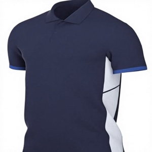 Fabricant en gros de chemises pour hommes en tricot uni, séchage rapide, 100% polyester, anti-UV, anti-plis, OEM ODM, logo personnalisé - Product Image 1