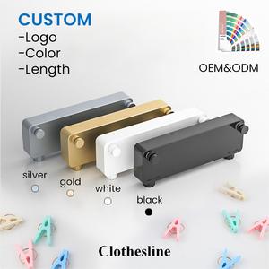 Nhà Máy Giá đôi rút lại quần áo máy sấy dòng 17ft thép không gỉ Wall Mount cho khách sạn căn hộ - Product Image 2