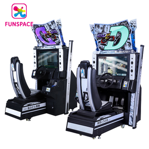Accepteur de pièces <span class=keywords><strong>d</strong></span>'intérieur Funspace Initial <span class=keywords><strong>D</strong></span> <span class=keywords><strong>Arcade</strong></span> Racing Game Machine <span class=keywords><strong>Arcade</strong></span> 4D Car Racing Game Machine avec 1 an de garantie - Product Image 6