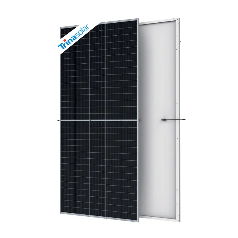 Tier 1 Merek Trina Solar 480W 490W 500W Panel Fotovoltaik Monokristalin