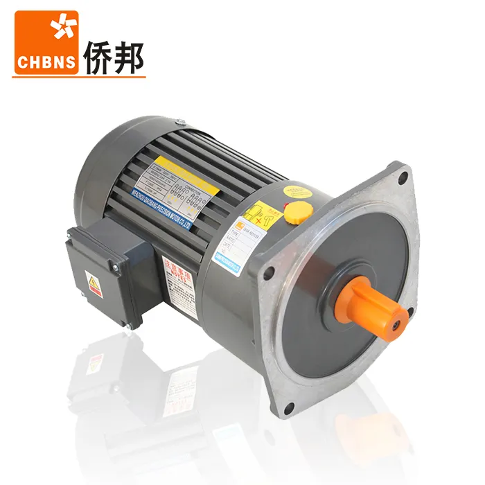 CHBNS 3 phase 220V 380V 50/60Hz 90W Gear motor reductor 60 rpm Gearbox reducer
