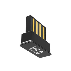 Penerima Bluetoth MINI USB Dongle 5.0, Pemancar Audio Nirkabel untuk Perusahaan Printer Laptop