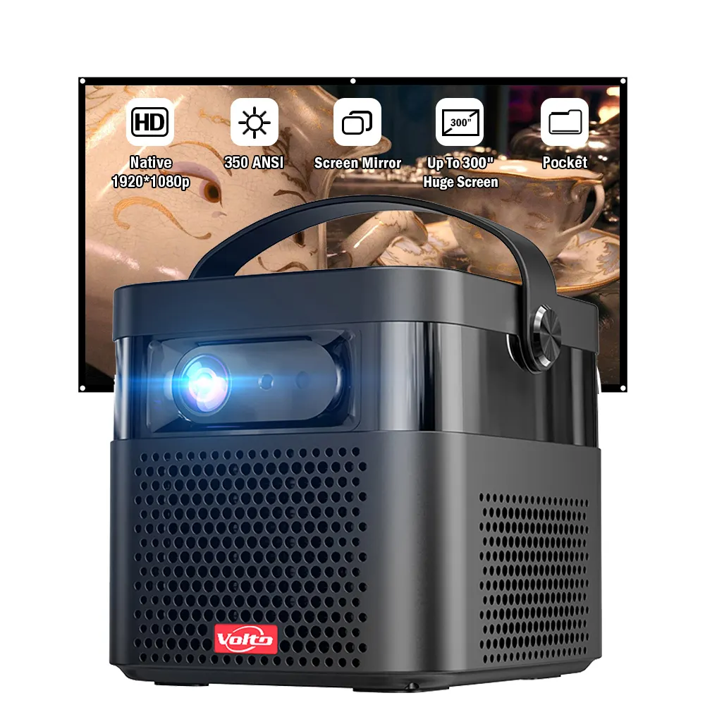 Groothandel Digitale Lcd Projector Android Mini Draagbare Smart Projector Sky105 Home Theater Ondersteuning 1080P High Lumen Led Projector