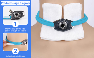 3cm x 45.5cm dispositivo de fixação cateter médico estéril para dispositivo de segurança tubo traqueostomia endotraqueal - Product Image 4