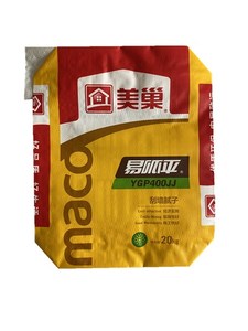 25kg 50kg Impresión de logotipo 2 capas de papel Kraft forro interior laminado PP tejido de bolsa de cemento - Product Image 4