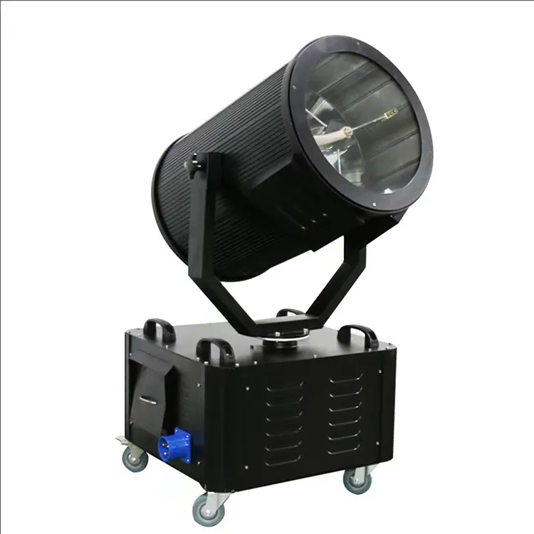 Équipement d'éclairage de scène à tête mobile 380W, lumières professionnelles rvb couleur 6 yeux barre linéaire Laser Led lumière de faisceau de recherche de ciel