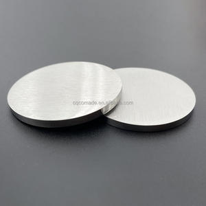 <span class=keywords><strong>3</strong></span> mm dikke, zware, geborsteld stalen ronde plaat, metaal graveerschijf blanks - Product Image 1