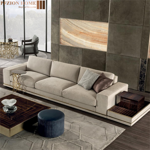 PFZION HOME Mobilier de salon confort de style américain moderne Ensemble de canapés en tissu modulaire à doublure propre Chaise gauche - Product Image 1