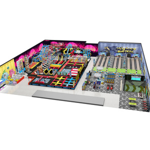 สไลด์สนามเด็กเล่นในร่มเชิงพาณิชย์แบบกำหนดเองได้ - Product Image 3