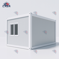 Mini maison de conteneur Portable équipée amovible bricolage conteneur maison Kit construction de conteneur à installation rapide