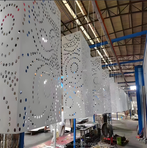 4mm Anti-Static Fireproof Decorative Aluminum Gypsum Board Perforated <strong>Panel</strong> Sound Absorbing Ceiling 60x270 Wood Warehouse - Product Image 5