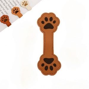 Wholesale PU Leather Cute Magnetic <b>Bookmark</b> for Textbooks Concise Fashion Notebook Clip Magnet cat <b>Bookmark</b> Gift for Read Lovers - Product Image 4