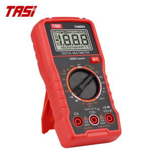 Multímetro Digital TASI TA800A, 600V AC/DC, Medición de Voltaje, Corriente y Resistencia, Retención de Datos, Prueba de Continuidad Manual, Uso Industrial - Product Image 4