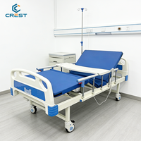 Lit médicalisé ABS personnalisé multifonctionnel manuel/électrique pour personnes âgées - Capacité 280 kg, garantie 3 ans, direct usine
