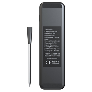 Thermomètre numérique sans fil en plastique ultra-fin (4,2 mm) pour viande, Bluetooth, chargement USB Type-C, alarme, sécurité des données, barbecue, cuisine - Product Image 3