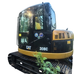 Mini-excavatrice 8 tonnes Caterpillar 308C CAT 308C d'occasion, excavatrice hydraulique d'occasion, matériel de construction et de terrassement certifié CE - Product Image 1
