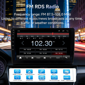 Autoradio Android 360° rotatif 1 DIN 10 pouces avec GPS, écran tactile IPS, Bluetooth, Wi-Fi, FM, <span class=keywords><strong>RDS</strong></span>, CarPlay, commandes au volant et vidéo stéréo - Product Image 5