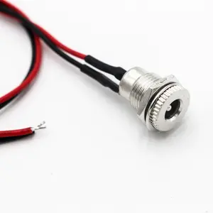 12V 6 Feet, DC Power Cord 5.5*2.era Extend Wire For Home Appliance/1mm Male Female Power Adapter Extension Cable CCTV Cam