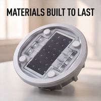 Borne lumineuse LED encastrée en aluminium IP68 pour routes commerciales, utilisation commerciale, de -20 à 80 degrés Celsius