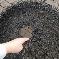 Panier de grillage en métal de filet de boule de racine de greffe d'arbre