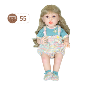 Yüksek Kaliteli 22 İnç Özelleştirilebilir Yeniden Doğmuş Vinil Bebek Oyuncak Modası Bebek Aksesuarları Güvenlik Özellikleriyle - Product Image 3