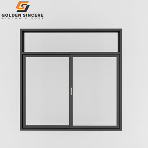 Color Customize 110 Series Thermal Bridge Cut Aluminum <b>Windows</b> Tilt and Turn Available in Foshan - Product Image 6
