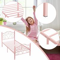 Lit de princesse moderne et simple Lit pour fille en fer forgé européen
