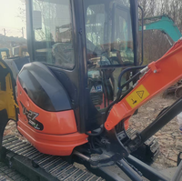Miniexcavadora Kubota U27 de Segunda Mano en Buen Estado, Marca Japonesa, 2t, Miniexcavadora Kubota U-27 Usada