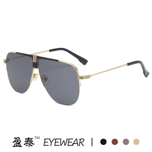 Eyewear Aviator Sunglasses Metal Frame PC Lens UV400 Protection Unisex Fashion <b>Sunscreen</b> Travel Driving Party - Product Image 2