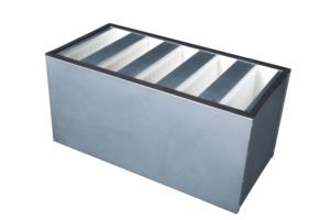 New Condition Ebraco H13 99.95% V Bank <span class=keywords><strong>Hepa</strong></span> <span class=keywords><strong>Filter</strong></span> 4V 610X610X292mm (24x24x12inch) para HVAC, AHU, Cleanroom-Personalizado - Product Image 4